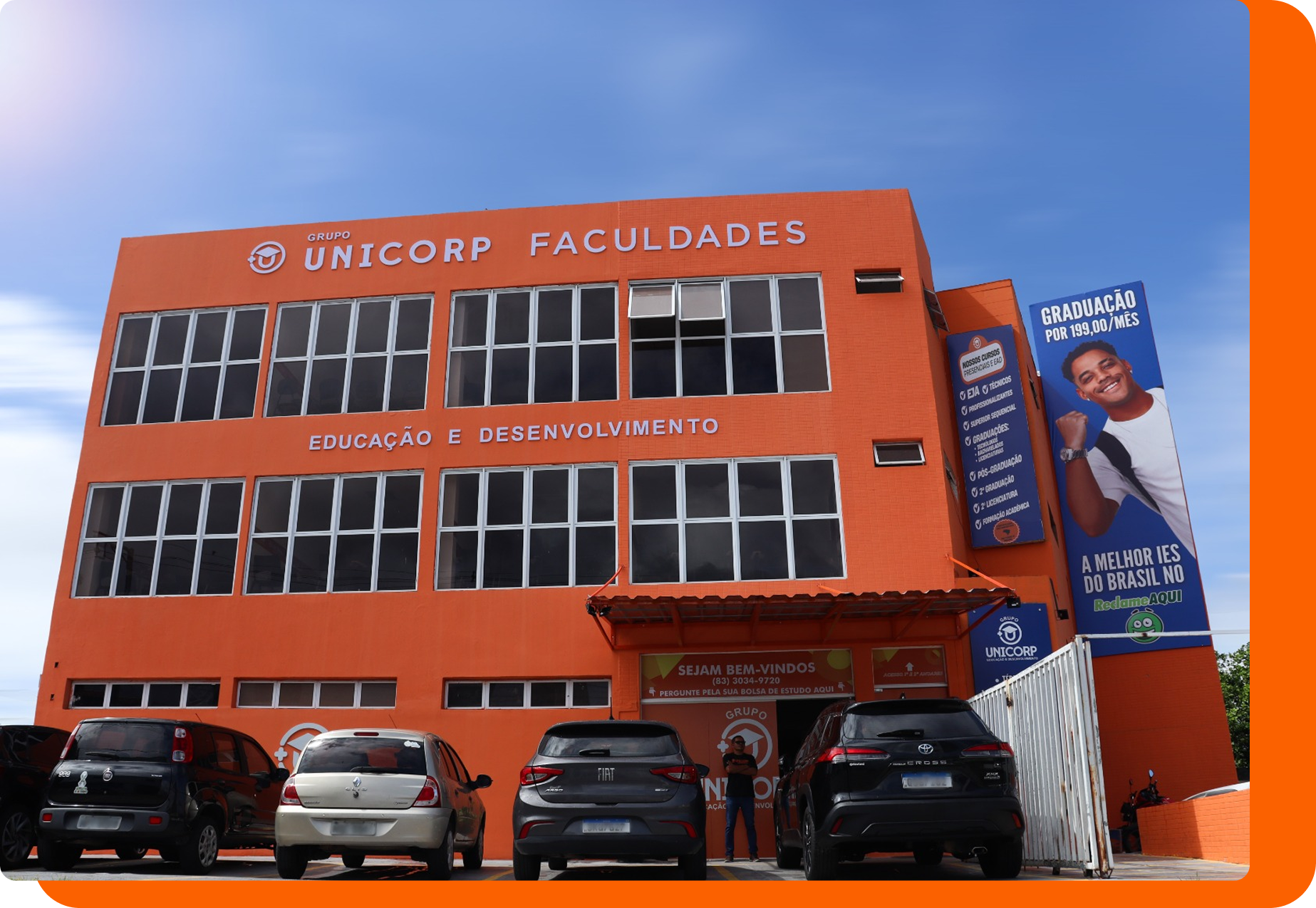 Imagem do prédio da Unicorp