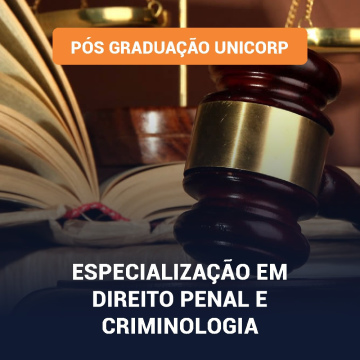 Especialização em Direito Penal e Criminologia